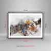 Gerahmtes Poster - Schwarzer Rahmen - Gitarre Musik - 70x50 Produktbild-Vorschau 5