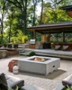BELIANI Ohniště Světle šedá 88 x 88 x 32 cm GRC beton Náhled obrázku produktu 2