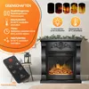 KESSER® Elektrokamin Standkamin - Kamin elektrisch mit LED Produktbild-Vorschau 2