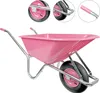 Matrix Schubkarre 100l 250kg Luftrad Kunststoffwanne Pink Produktbild-Vorschau 11