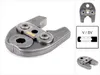 A close-up view of a metal pipe pressing tool jaw. Anteprima dell’immagine prodotto