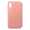 A pink iPhone case with the Apple logo embossed on it. Náhled obrázku produktu