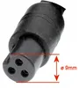 Rosfix Alimentatore per Caricabatterie – Connettore a 3 Pin Anteprima dell’immagine prodotto 2