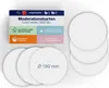 magnetoplan Kommunikationskarten rund weiß, 500 Stk., Ø 190 Produktbild-Vorschau 3