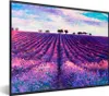 MuchoWow® Gerahmtes Poster Ölfarbe - Malerei - Blumen 80x60 Produktbild-Vorschau 1