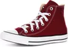 A single maroon high-top Converse sneaker is shown against a white background. Produktbild-Vorschau