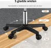 Runder Arbeitshocker – Höhenverstellbar – Ergonomisch – Produktbild-Vorschau 3