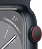 Apple Watch 8 Cell 41mm Alu Midnight/Midnight Sport Band Produktbild-Vorschau 3
