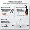 Marketing image detailing features of an office chair. Produktbild-Vorschau
