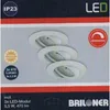 LED Einbauleuchten Dimmbar Schwenkbar 3er Set 5,5 W weiß Produktbild-Vorschau 13