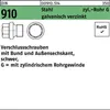 Reyher  Verschlussschrauben DIN 910 Stahl G 1/8 A galv. vz Produktbild-Vorschau 1