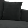 vidaXL Sessel Schwarz 60 cm Samt Produktbild-Vorschau 6