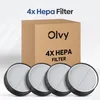 Olvy stofzuiger HEPA-filters (4 stuks) - Geschikt voor Productafbeelding-voorbeeld 2