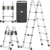 Drabina aluminiowa teleskopowa dwustronna HIGHER 380cm Podgląd zdjęcia produktu 1
