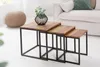 Beistelltisch 40cm Holz Design Tisch Modern Wohnzimmer Produktbild-Vorschau 4