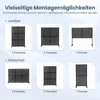 Ścienka balkonowa COSTWAY, odporna na warunki Podgląd zdjęcia produktu 6