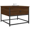 vidaXL Table basse marron imitation chêne 51x51x40 cm Bois Voir les images du produit 3
