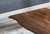 Esstisch Baumkante massiv Akazie nussbaum 120 x 80 Produktbild-Vorschau 4