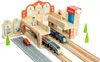 Scatola di cartone BigJigs giocattolo Grand Central Station Anteprima dell’immagine prodotto 2