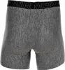 Back view of grey boxer briefs with a black waistband featuring the Under Armour logo. Produktbild-Vorschau