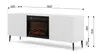 TV-Schrank RAVENNA 2D 170 cm mit Kamin WEIß MATT auf Produktbild-Vorschau 3