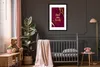 MuchoWow® Gerahmtes Poster Wunderschön - Gold - Rosa - Produktbild-Vorschau 6