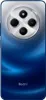 The back of a blue smartphone with a circular camera module. Produktbild-Vorschau