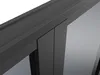 Komplette 2-flügelige Doppeltür aus Aluminium und Produktbild-Vorschau 6