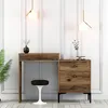 Skye Decor, Lizbon 553 - Walnut, Schminktisch, Nussbaum, Produktbild-Vorschau 1