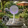 Raquette électrique anti-mouches 2W1, piège à mouches LED, Voir les images du produit 10