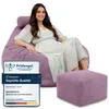 Dreamroots, pouf poggiapiedi 90x90x100 cm, borsa, pouf con Anteprima dell’immagine prodotto 1