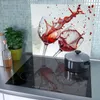 Spritzschutz Herdabdeckplatte Schneidebrett aus Glas Produktbild-Vorschau 3