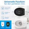 LOBENSWERK Toilettendeckel Schwarz Matt [Einfache Montage] Produktbild-Vorschau 2