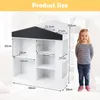 Étagère pour enfants COSTWAY en forme de maison, étagère Voir les images du produit 3