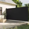 vidaXL Tenda laterale estensibile nera 200x300 cm Anteprima dell’immagine prodotto 2