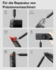 Collage of images showing a precision screwdriver being used to repair various electronic devices. Náhled obrázku produktu