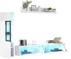 Set di mobili da parete Sweiko TV 3 pezzi illuminazione LED Anteprima dell’immagine prodotto 9