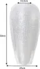 Elegante Vase ORIENTAL 49cm silber im Wild Hammerschlag Produktbild-Vorschau 10