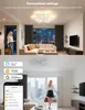 KAUFHOF Modern LED Smart Deckenlampe mit Fernbedienung, Produktbild-Vorschau 5