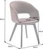 riess-ambiente Design Stuhl NORDIC STAR antik braun Produktbild-Vorschau 9