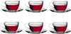 Pasabahce 97948 Basic, 6 tazze con 6 piattini, per tè, Anteprima dell’immagine prodotto 28
