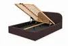 GUTTO Letto imbottito MOON marrone 160x200 con rete a doghe Anteprima dell’immagine prodotto 9