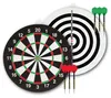 Dartscheiben-Set mit 6 Messing-Darts, doppelseitig, 45 cm Produktbild-Vorschau 1