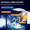 USB-Tischventilator, Mini-Wasserkühlungsventilator, kleine Produktbild-Vorschau 4