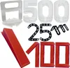 Sada nivelačního systému pro dlaždice 1 5 mm 500 příchytek Náhled obrázku produktu 1