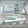 ML-Design Kinderbett 90x200 cm mit Matratze, Dach und Produktbild-Vorschau 2