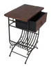 Beistelltisch "Country-Style" aus Holz & Metall, braun, im Produktbild-Vorschau 3
