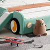 Łóżko tapicerowane Merax, model "Autobus", 140x200 cm, z Podgląd zdjęcia produktu 4