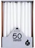 pajoma® 50 Stabkerzen 250 x 20 mm, Weiß | Kerzen Produktbild-Vorschau 1
