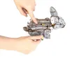 Eco Wood Art (EWA) DIY 3D Mechanisches Holz Puzzle, Grey Rabbit, 4578, 21,7x10,4x17,4 Anteprima dell’immagine prodotto